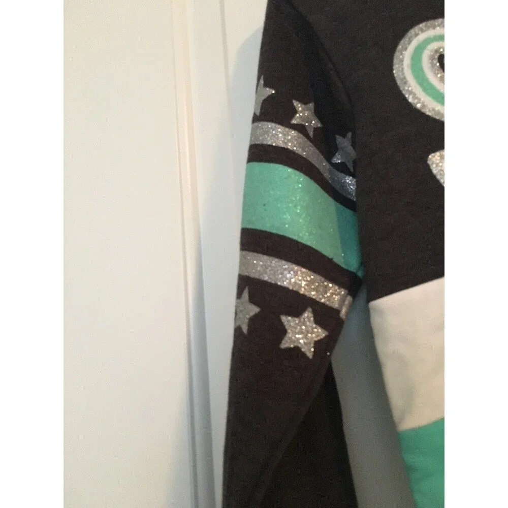 Real Love Girls Full Zip Hoodie Sweatshirt Jacket Size 7/8